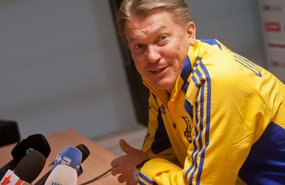 Oleg Blohhin, Ukraina jalgpallikoondise peatreener