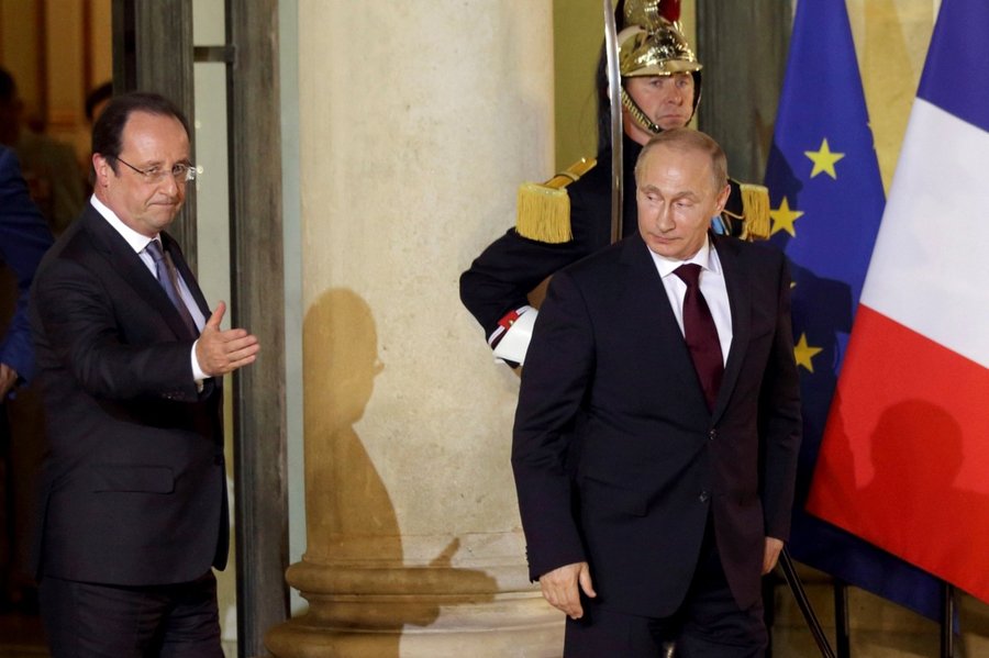 Reuters проинформировал об отказе Владимира Путина от визита во Францию