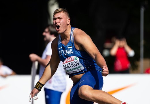 Andri Matrov püstitas kuulitõukes Eesti U18 rekordi